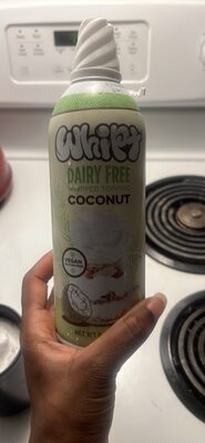 Whitet Dairy Free Whipped Topping Coconut