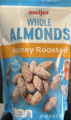 Whole Almonds Honey Roasted