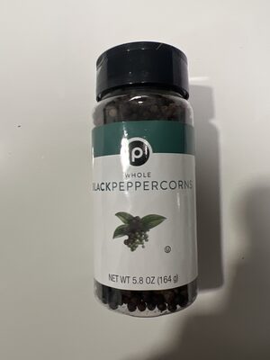 Whole Black Peppercorns