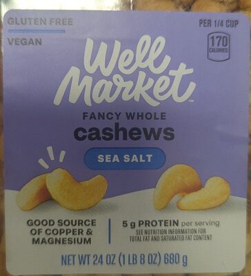 Whole Cashews (Sea Salt)