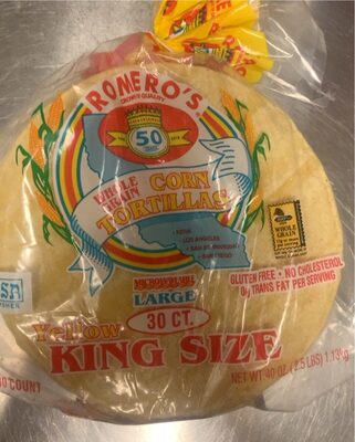 Whole Grain Corn Tortillas