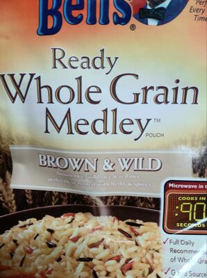 Whole grain medley brown & wild with herbs and spices rice