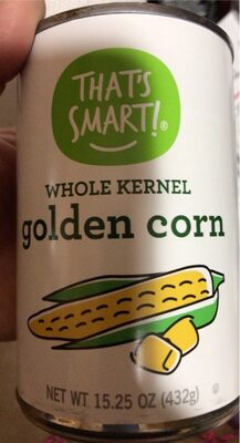 Whole kernel golden corn