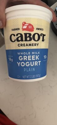 WHOLE MILK GREEK YOGURT PLAIN