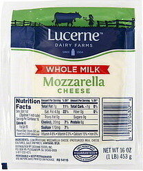 Whole Milk Mozzarella Cheese