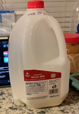 Whole milk vitamin D