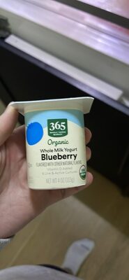 Whole Milk Yogurt Blueberry