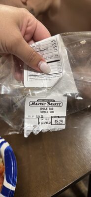 Whole Sub Turkey Sub