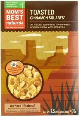 Whole Wheat And Rice Cereal With Cinnamon