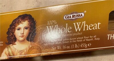 Whole wheat thin spaghetti