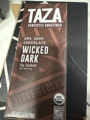 Wicked Dark Organic Dark Chocolate