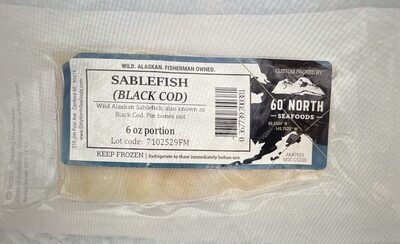 Wild Alaskan Sablefish (Black Cod)