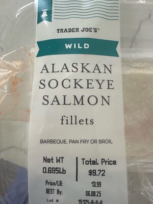 Wild Alaskan Sockeye Salmon