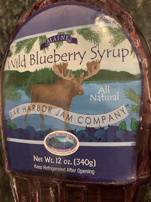Wild Blueberry Syrup