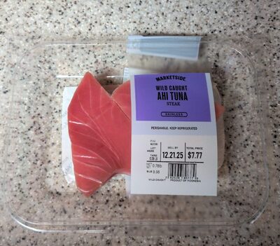 Wild Caught Ahi Tuna Steak