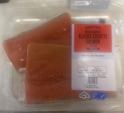 Wild Caught Alaska Sockeye Salmon
