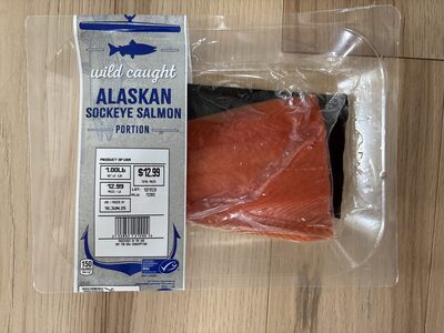 Wild Caught Alaskan Sockeye Salmon
