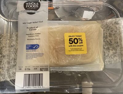 Wild Caught Halibut Fillet