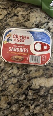Wild-Caught Sardines in Louisiana Hot Sauce
