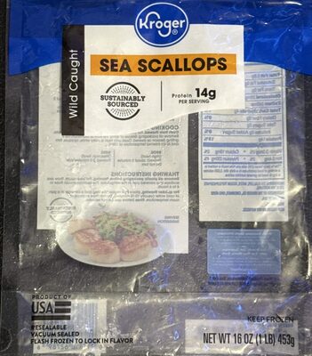 Wild Caught Sea Scallops