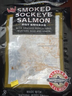 Wild Smoked Sockeye Salmon with Cracked Peppercorns, Mustard Seed and Lemon