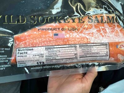 Wild Sockeye Salmon