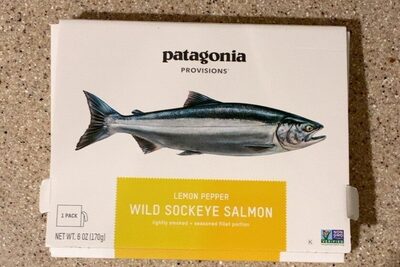 Wild Sockeye Salmon, Lemon Pepper