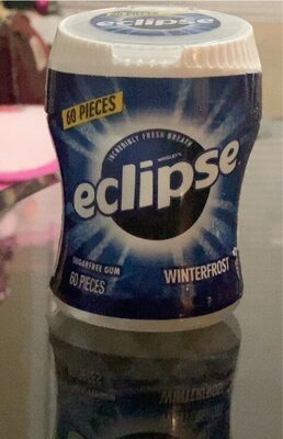 Winterfrist sugar free gum, 60 peices