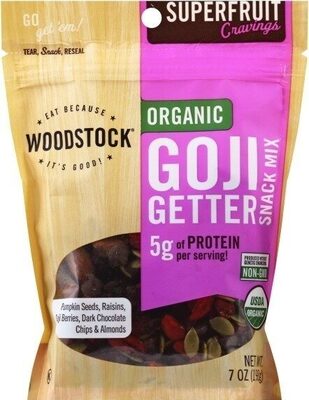 Woodstock organic goji getter snack mix