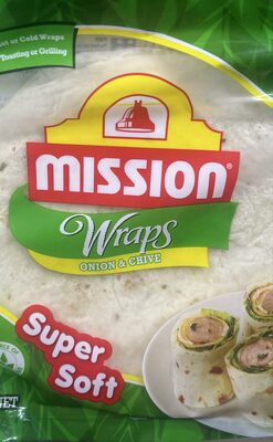 Wraps onion and chives