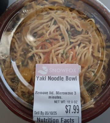 Yaki Noodle Bowl