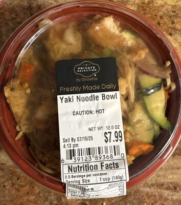 Yaki Noodle Bowl