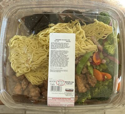 Yakisoba Chicken Stirfry