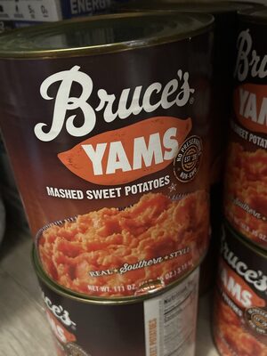 Yams Mashed Sweet Potatoes