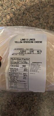 Yellow American Cheese