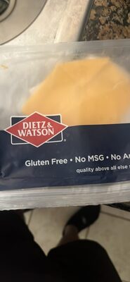 Yellow American Cheese