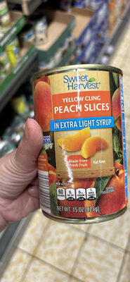 Yellow Cling Peach Slices