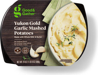 Yukon gold garlic mashed potatoes