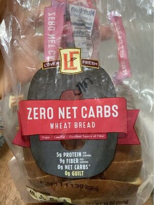 Zero Net Carbs Wheat Bread