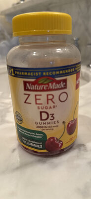 ZERO Sugar D3 Gummies