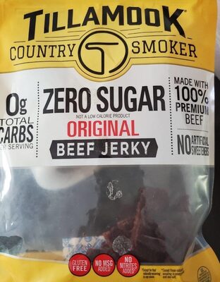Zero sugar original beef jerky