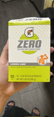 ZERO SUGAR THIRST QUENCHER POWDER