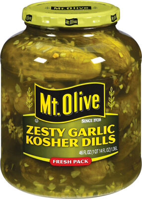 Zesty Garlic Kosher Dills