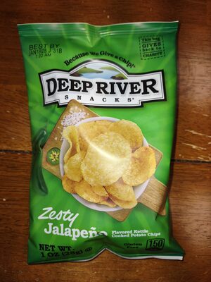 Zesty Jalapeño Flavored Kettle Cooked Potato Chips