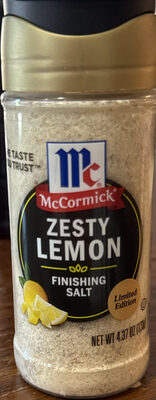 Zesty Lemon Finishing Salt
