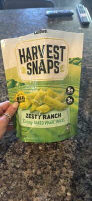 Zesty Ranch Crispy Baked Veggie Snacks