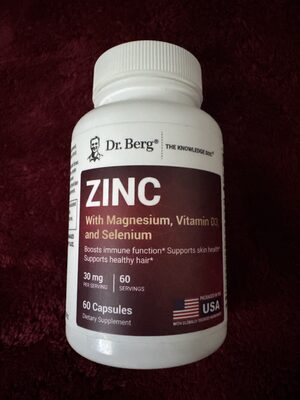 Zinc With Magnesium, Vitamin D3, And Selenium