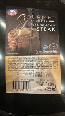 ZORJENI GOVEJI STEAK