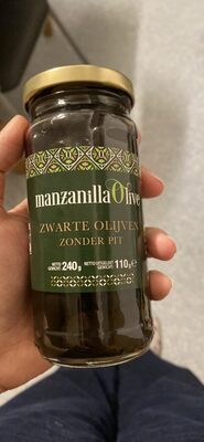 Zwarte Olijven Zonder Pit