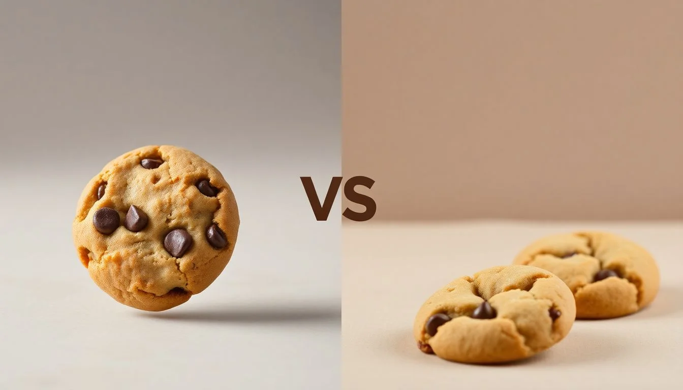 Candy Chip Cookie vs Stem Ginger Cookies Taste the Difference